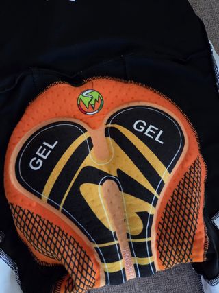 Culotte Ciclismo Negro marca Grupetta.