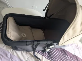 Capazo Bugaboo + capota verano + funda invierno