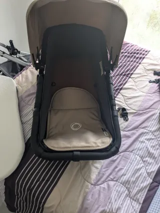 Capazo Bugaboo + capota verano + funda invierno