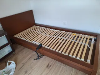 Cama articulada eléctrica 90cm multiposición