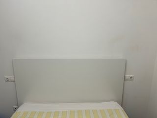 Cabecero de cama blanco