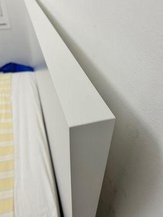 Cabecero de cama blanco