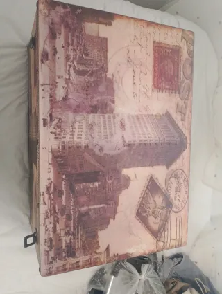 Baúl decorativo vintage