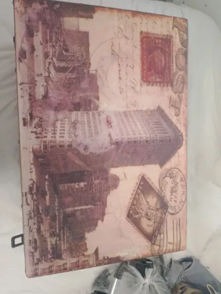 Baúl decorativo vintage