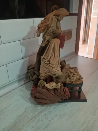 Nacimiento Papel Mache Figuras Religiosas