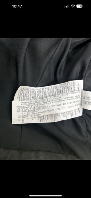 Cazadora Biker piel Zara