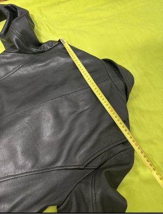 Cazadora Biker piel Zara