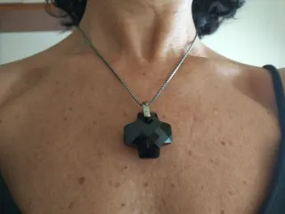 Colgante Swarovski Negro