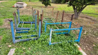 Jaulas de almacenamiento.