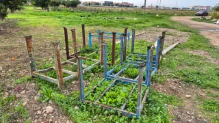 Jaulas de almacenamiento.