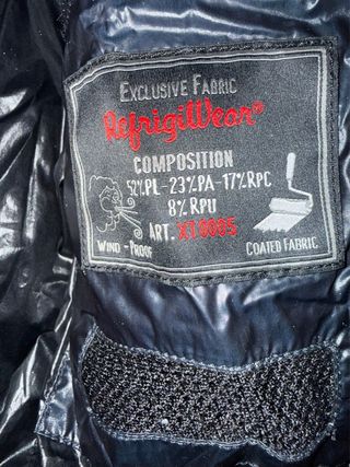 Cazadora Refrigiwear Talla XL Negra