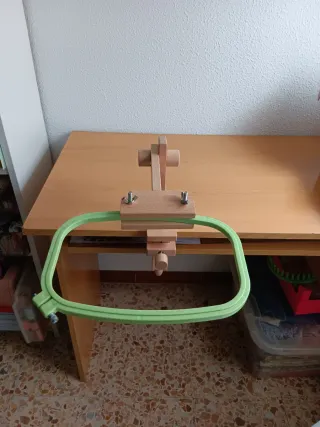 Soporte Madera Bastidor Mesa Bordado,