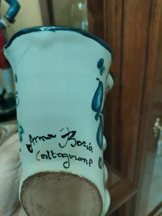 Portatovaglioli Ceramica Caltagirone Decorato