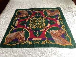 Pañuelos con motivos de caballos