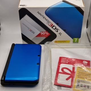 Nintendo 3DS XL Blu Box Completo Ottimo