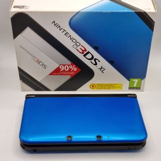 Nintendo 3DS XL Blu Box Completo Ottimo