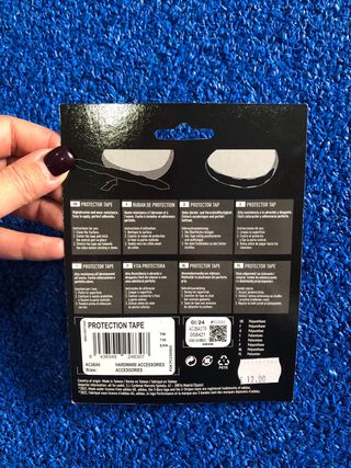 Copritesta per racchetta Padel Adidas trasparente