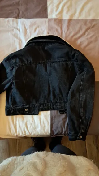 Jeans scoloriti blu, nuovi cappotti