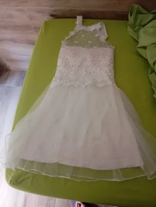 Vestido blanco elegante