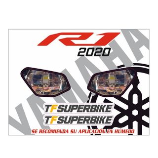 Adhesivos réplica faros tipo SBK