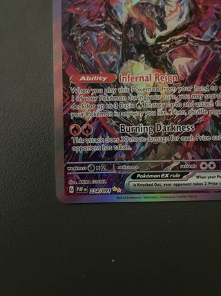 Charizard ex 234/091 Carta Pokémon