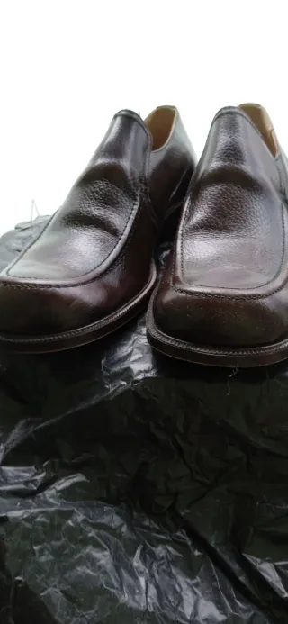 Scarpe uomo Grand Prix pelle marrone anni 60