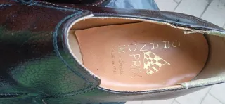 Scarpe uomo Grand Prix pelle marrone anni 60
