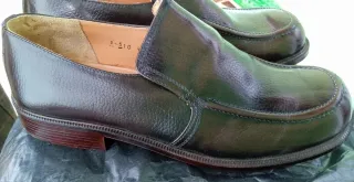 Scarpe uomo Grand Prix pelle marrone anni 60