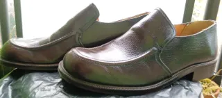 Scarpe uomo Grand Prix pelle marrone anni 60