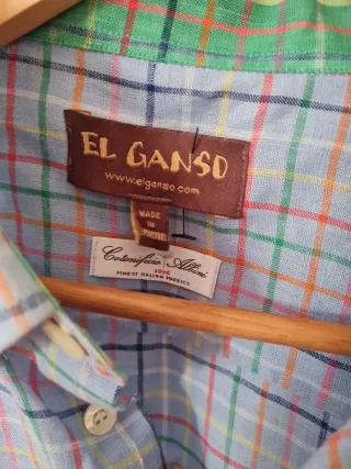 Camisa El Ganso cuadros chico
