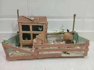 Conjunto casitas Belén Cartón