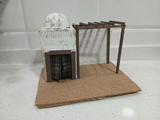 Conjunto casitas Belén Cartón