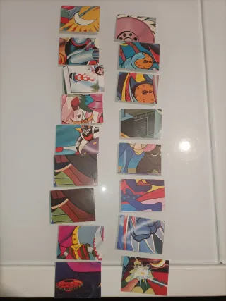 Lotto 17 figurine Goldrake Atlas Ufo Robot. 1978.