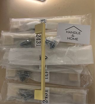 Tiradores dorados Handle Home nuevos