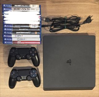 PS4 1TB con 2 mandos y 8 juegos