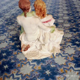 Statuetta vintage coppia