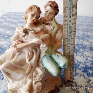 Statuetta vintage coppia