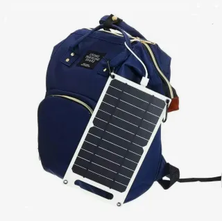 Placa Solar Portátil para Carga Móvil