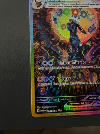Umbreon EX 161/131 Carta Pokémon