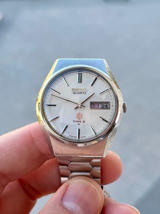 Reloj Seiko Type II Vintage JDM-Kanji *Año 1976*