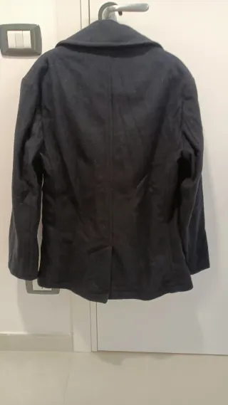 Cappotto lana doppiopetto uomo IANUX Blu