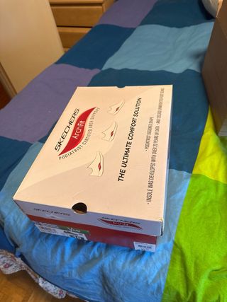 Zapatillas Skechers Arch Fit veganas azules