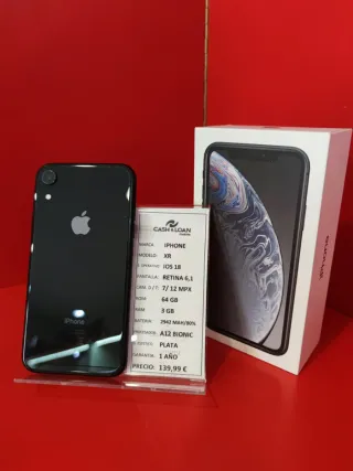 iPhone XR 64GB nero