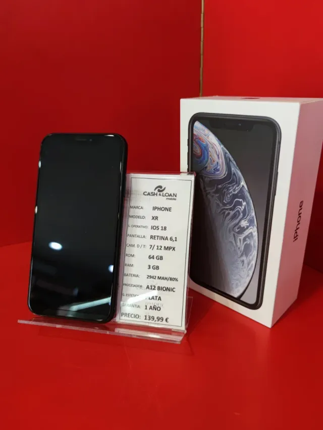 iPhone XR 64GB negro