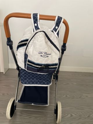 Carro gemelar para muñecas