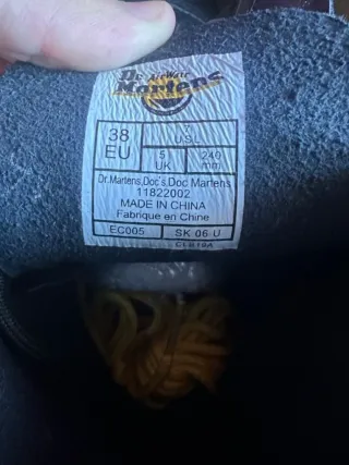 Botas Dr. Martens Jadon Negras