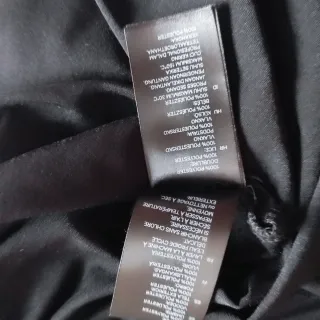 Vestido fiesta largo negro