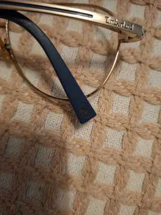 Gafas Timberland Doradas y Azules