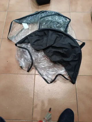 Bugaboo donkey gemelar con accesorios