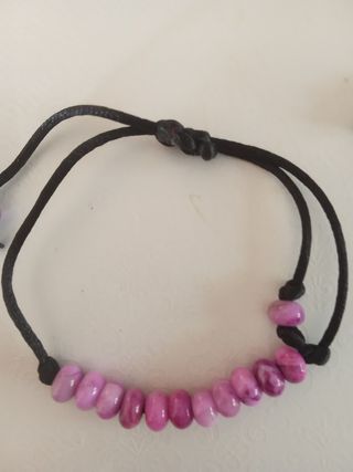 Pulseras Macramé Artesanales Piedras